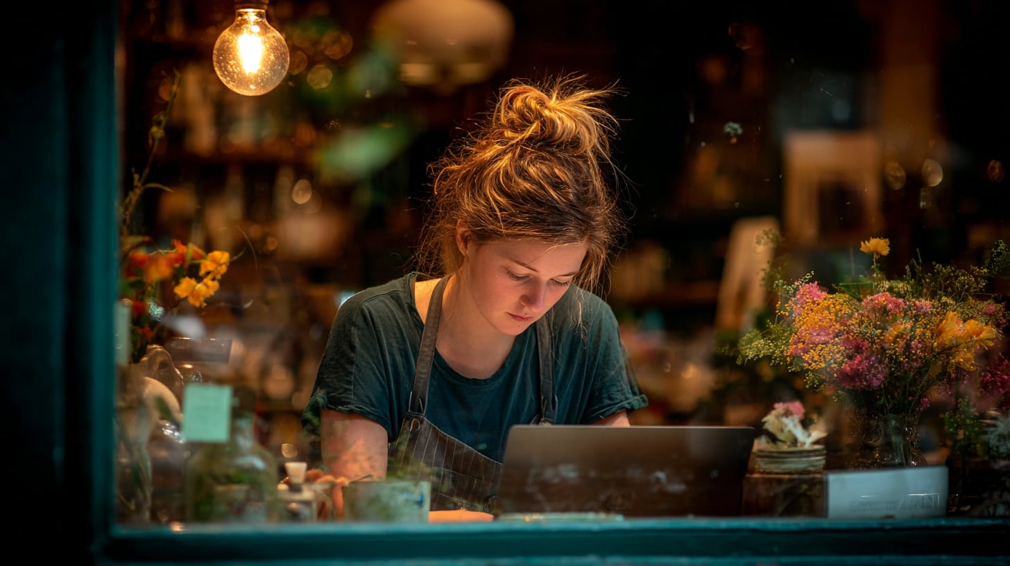 Vefverslun bakgrunnur