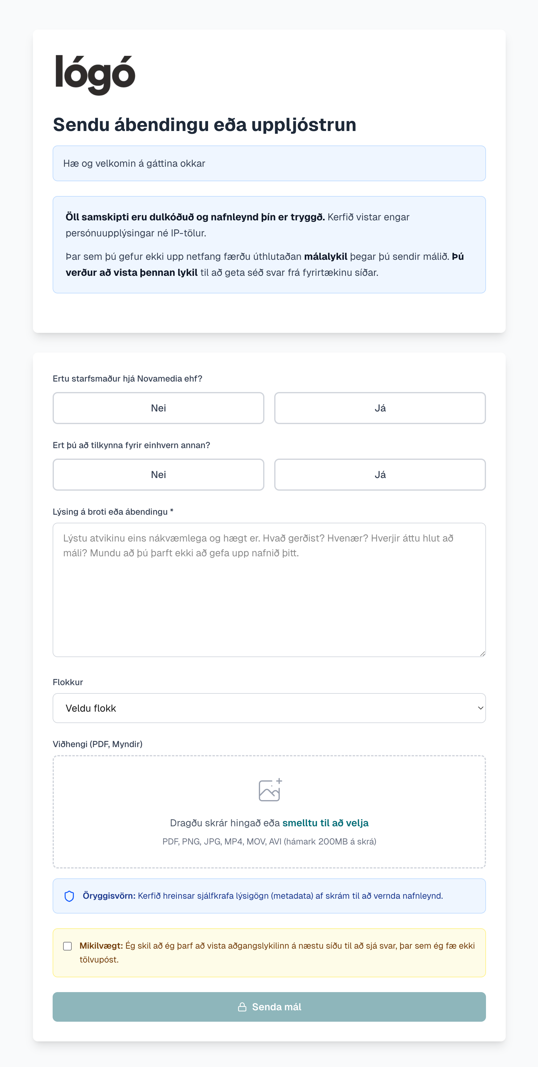 Netbox uppljóstrunargátt